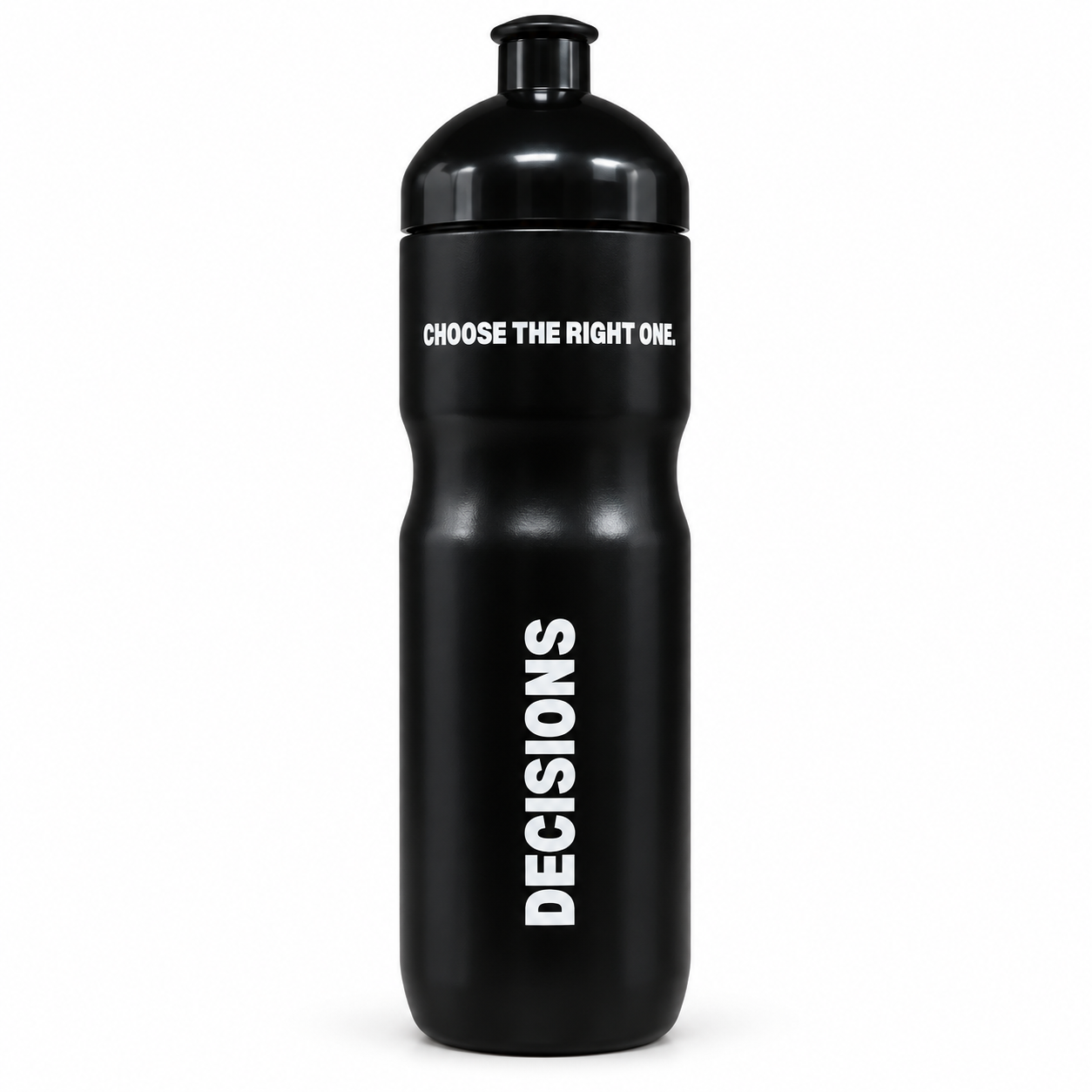 Decisions water bottle